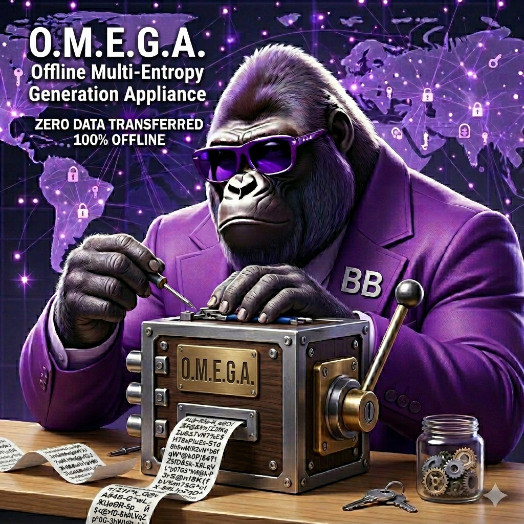 BiteBlob O.M.E.G.A. logo